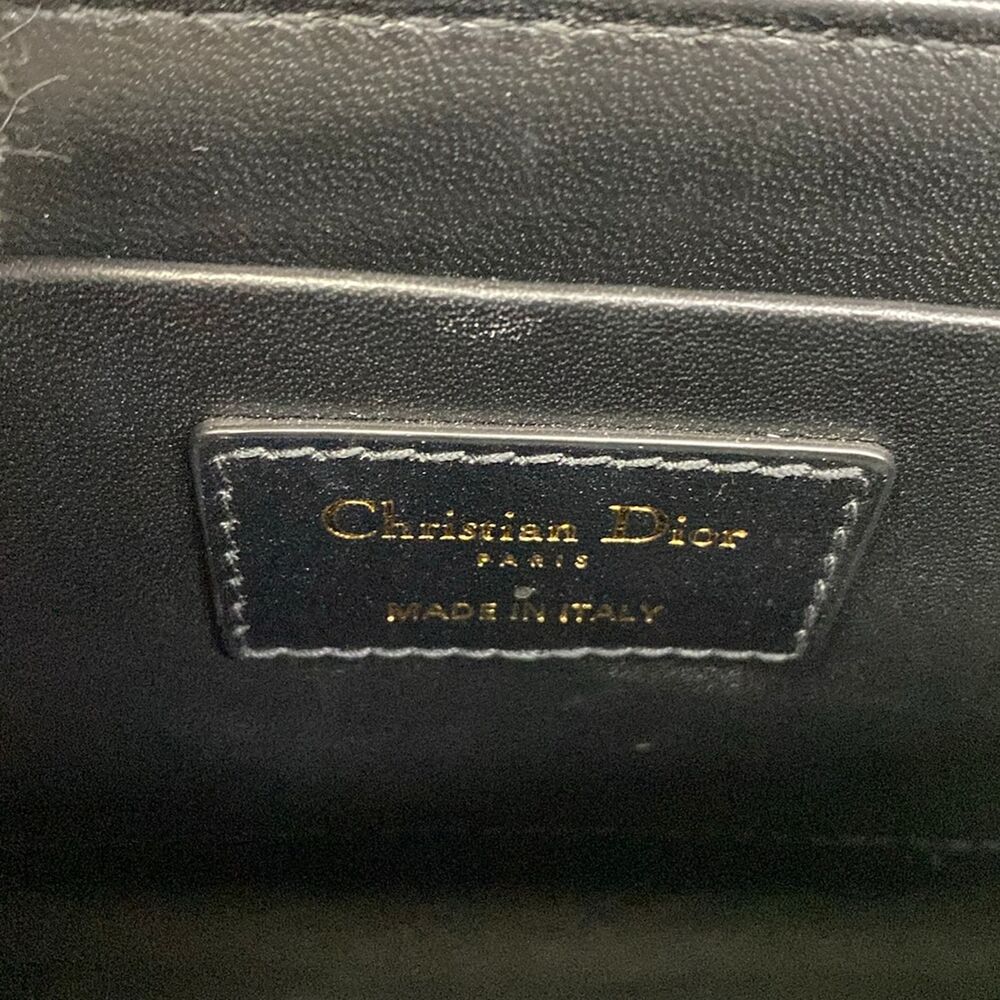 Christian Dior DIOR/ChristianDior 30 Montaigne Box Bag Shoulder Bag Gray Dark - Picture 9 of 15